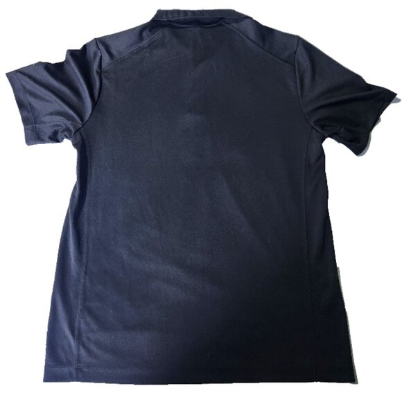 Nike Golf Polo Shirt Mens Large Royal Canadian Pacific Logo Tour Performance - Picture 2 of 8